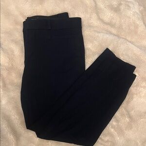 Banana Republic Women's Dark Navy Trousers